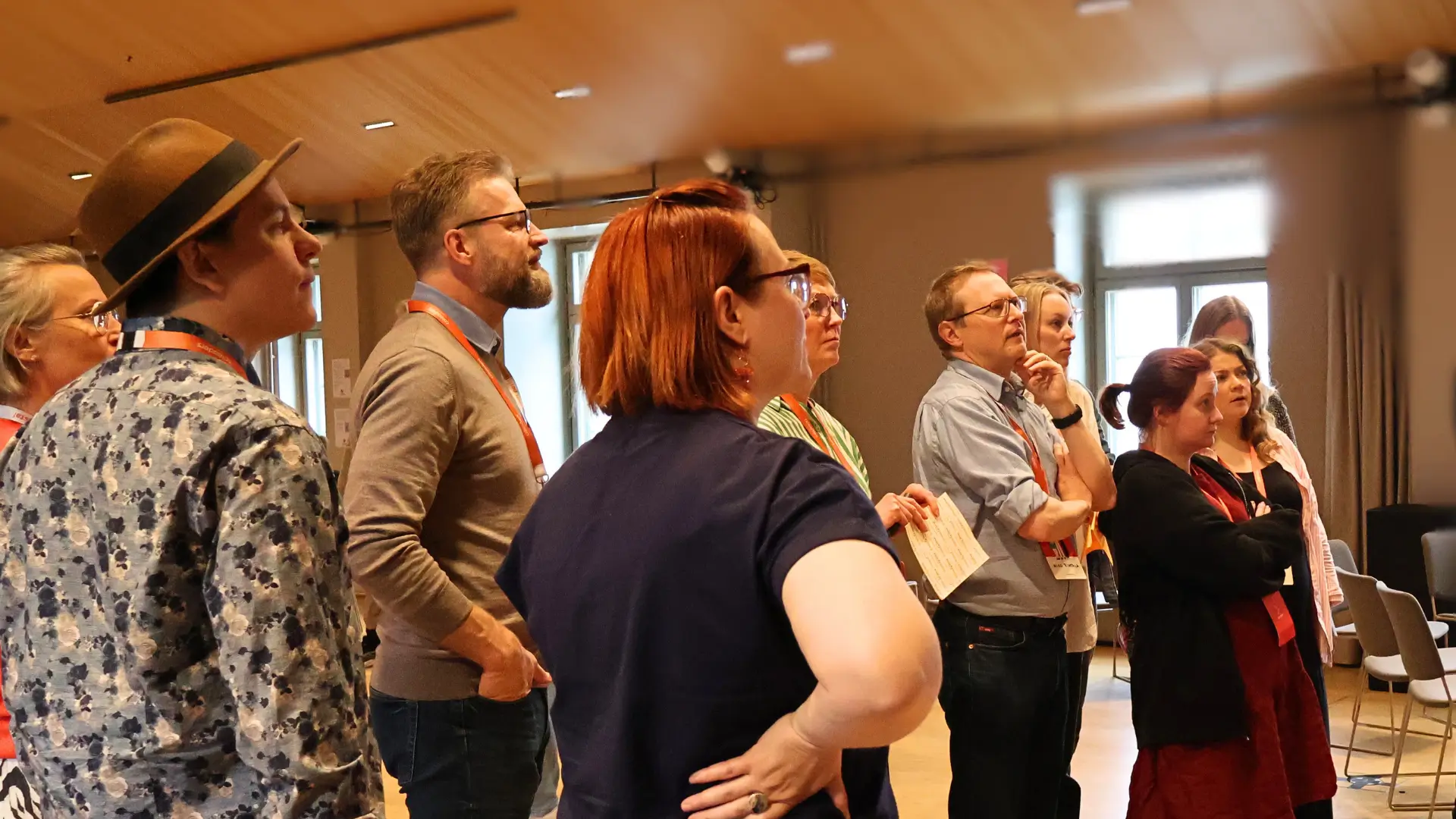 Coleaders-yhteisön jäseniä yhdessä