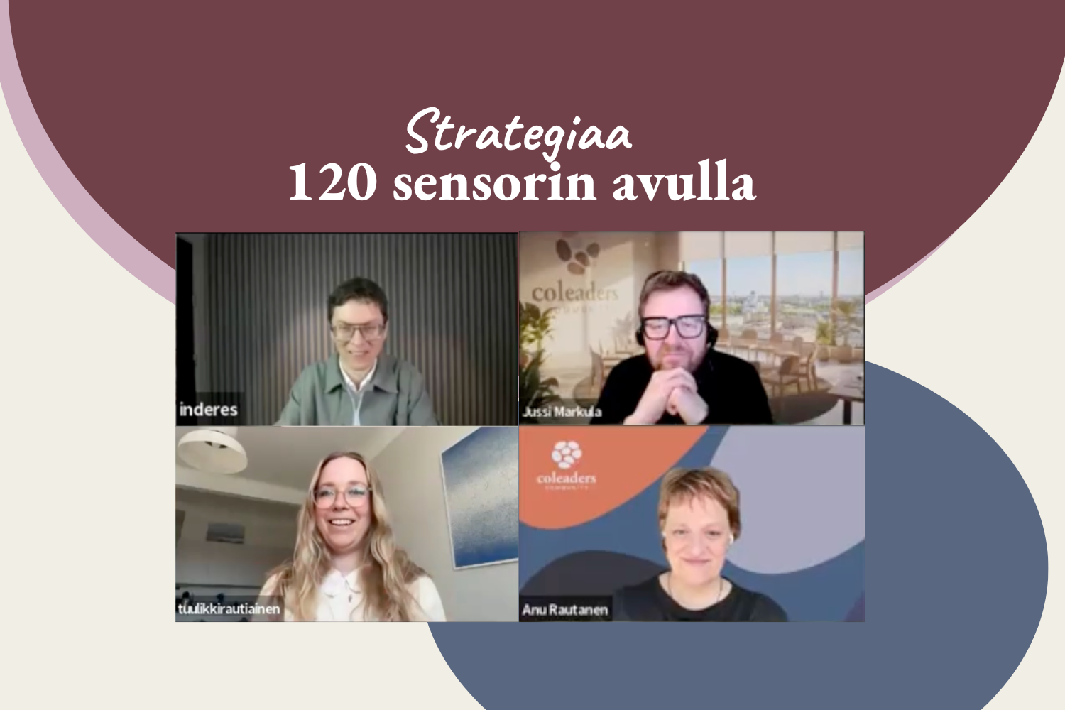 Yhteisöohjautuva strategiatyö: Webinaari / Inderes Oyj